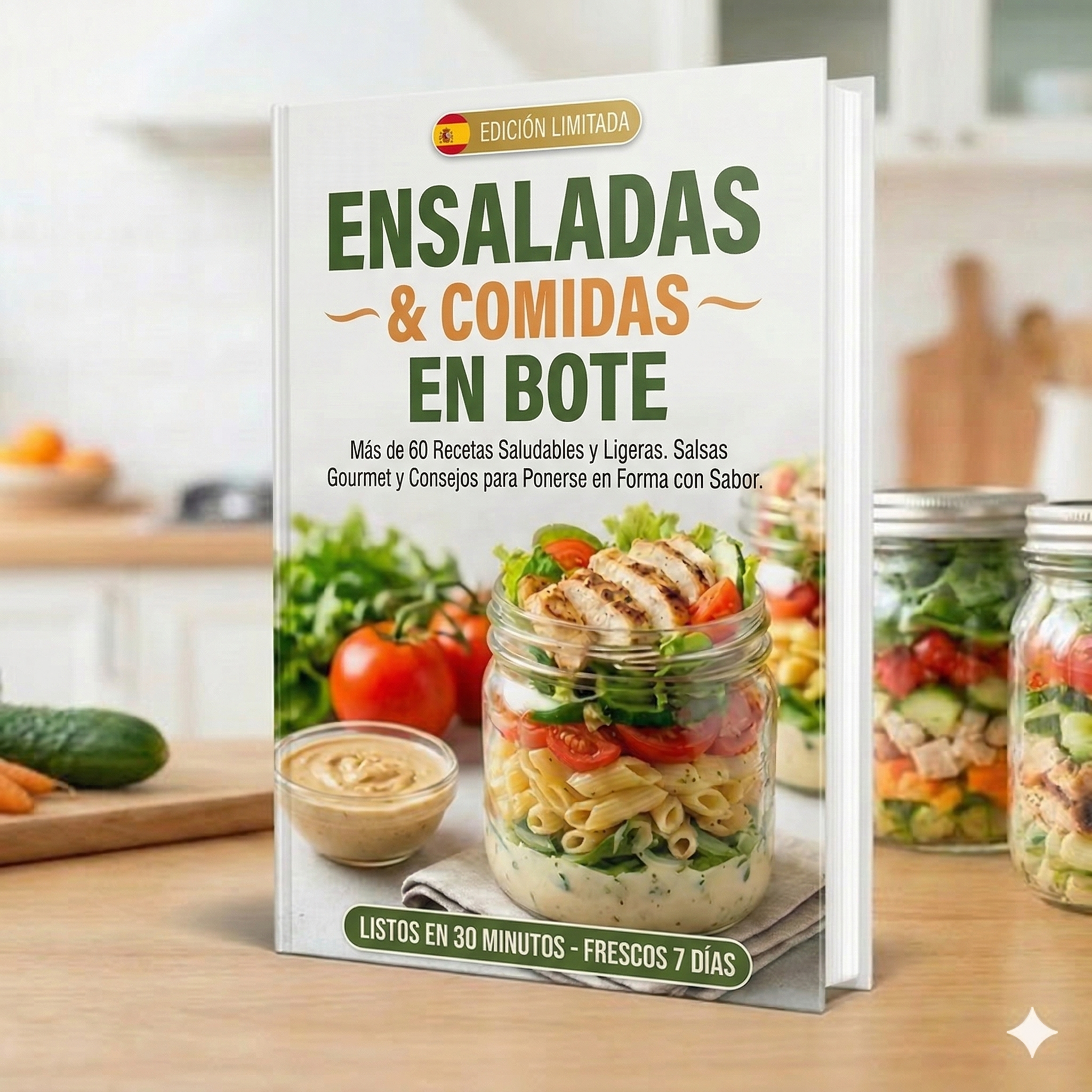 Ebook Ensaladas en Bote